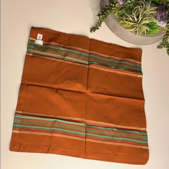 World Market Earth Tone Harvest Cloth Napkin set - Picture 10 of 10